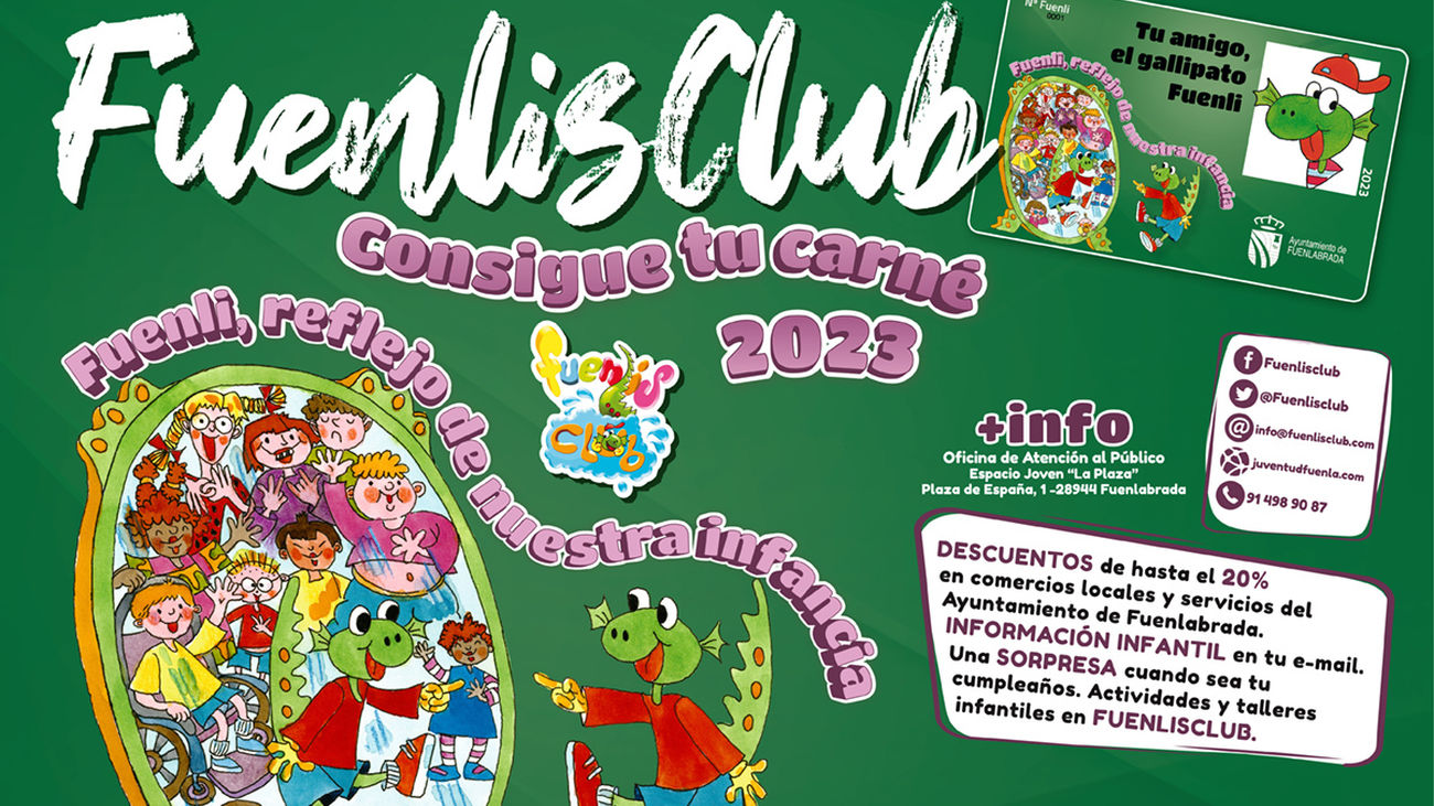 Más de 7.000 jóvenes de Fuenlabrada ya pueden renovar el carné 'FuenlisClub', que ofrece descuentos en comercios