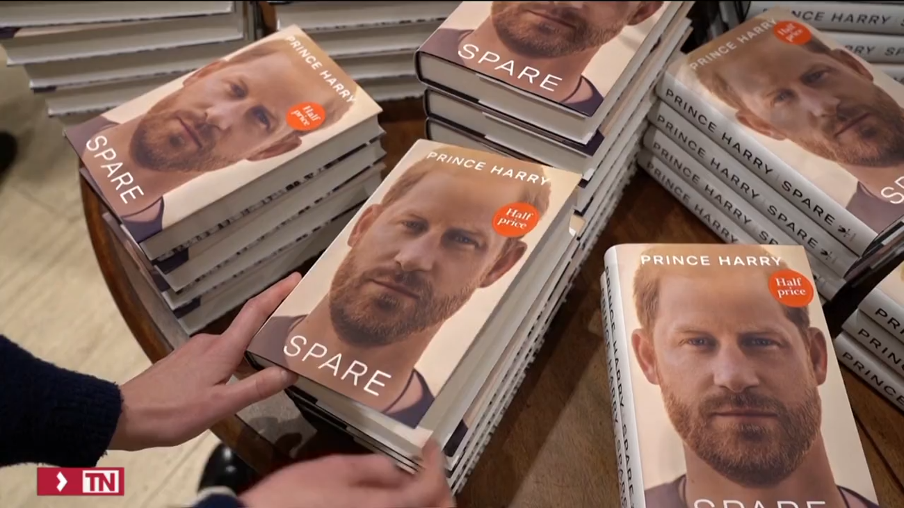 'En la sombra', las memorias del príncipe Harry, ya son un gran éxito de ventas en su primer día en las librerías