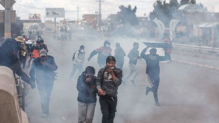 Protestas en el sur del país / EFE