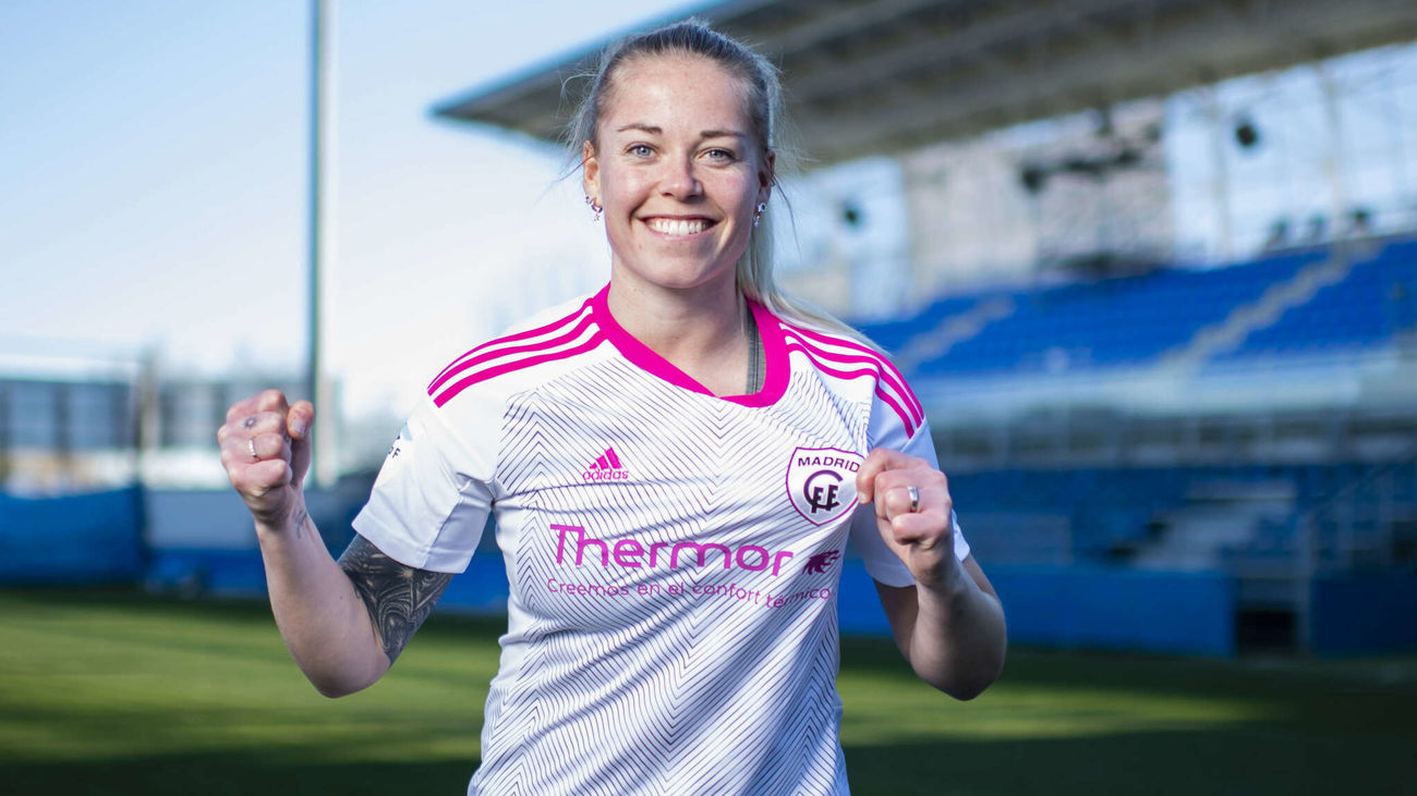 El Madrid CFF se refuerza con la noruega Therese Asland