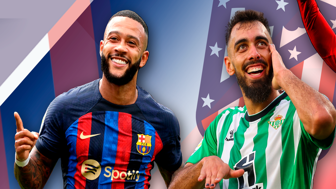 Mercado abierto para el Atlético: ¿Depay, Borja Iglesias, Unal...?