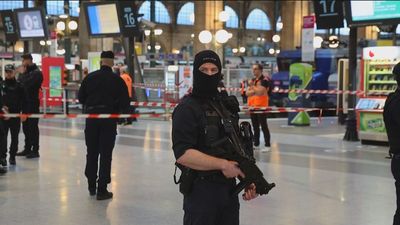 Varios heridos en un ataque con arma blanca en la Estación del Norte de París
