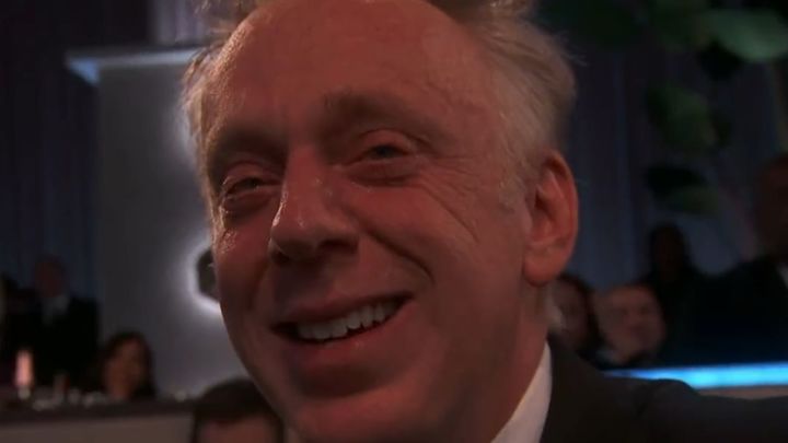 Mike White llorando por el discurso / NBC
