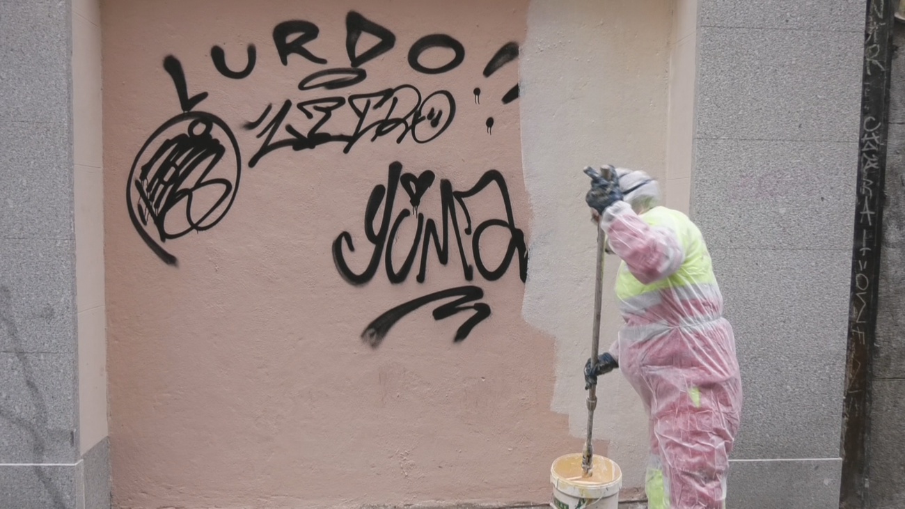 Edificios históricos, afectados por la proliferación de los grafitis