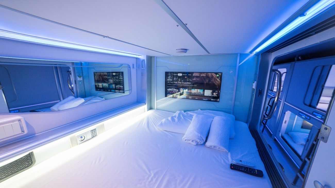 Abre un nuevo hotel cápsula en pleno barrio de Malasaña