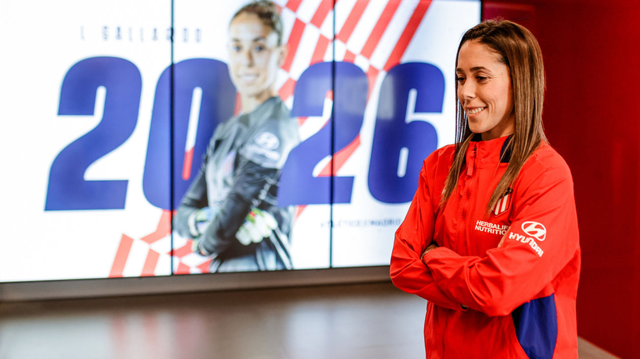 Lola Gallardo renueva con el Atlético de Madrid hasta 2026