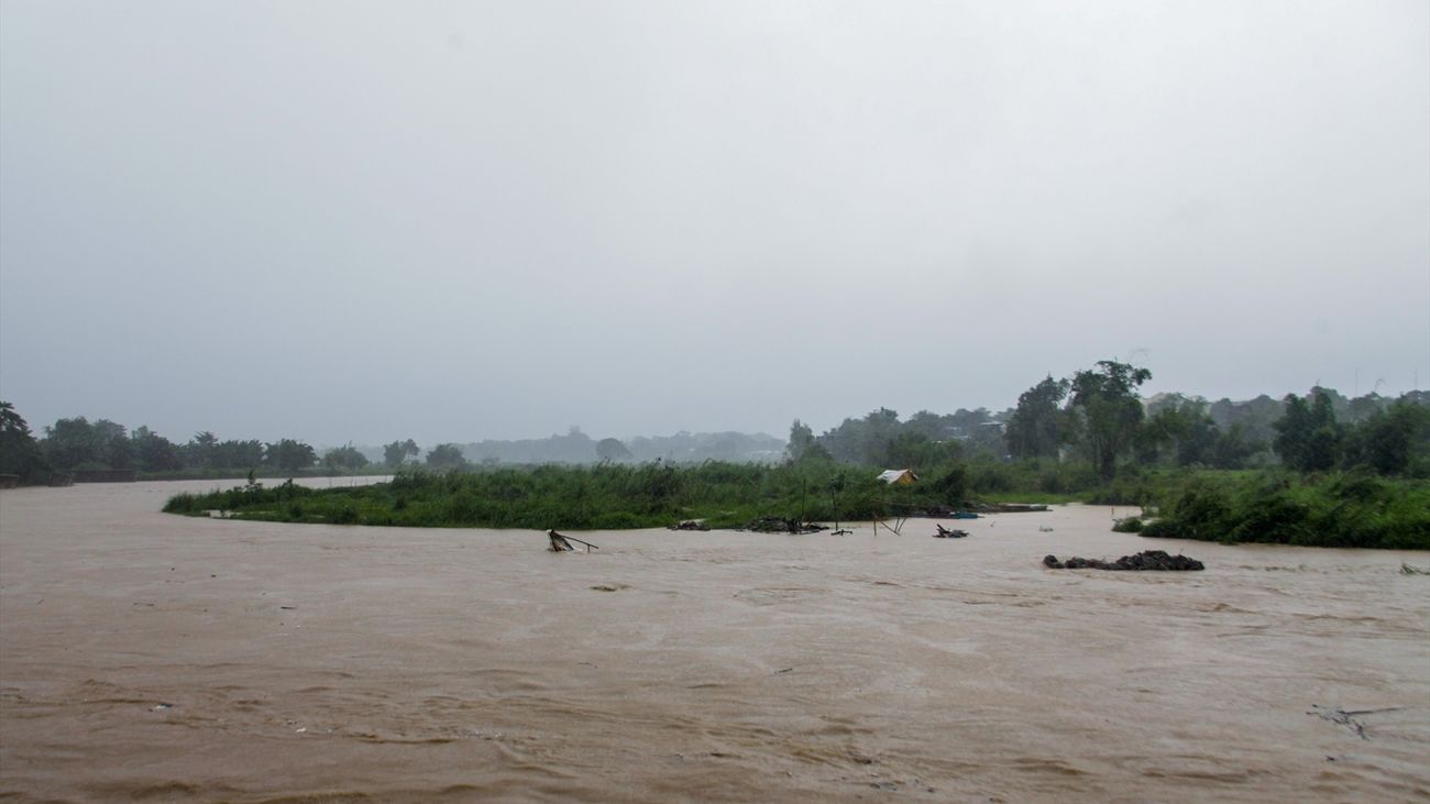 Imagen de archivo de inundaciones en Filipinas por las fuertes lluvias