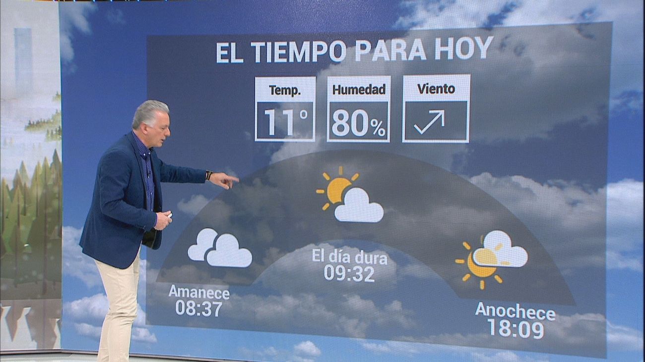 Jueves con nieblas y temperaturas que bajan