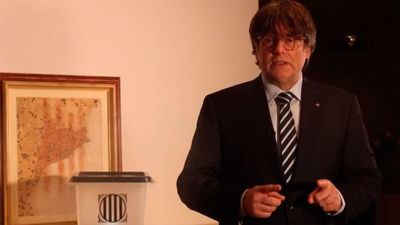 Puigdemont: "No volveré ni esposado ni rendido  ante un juez español para que sea indulgente"