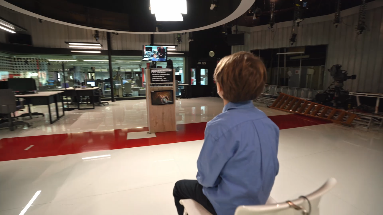 Telemadrid, desde la mirada de un niño