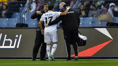 Lucas Vázquez estará un mes y medio de baja; Militao podrá jugar la final