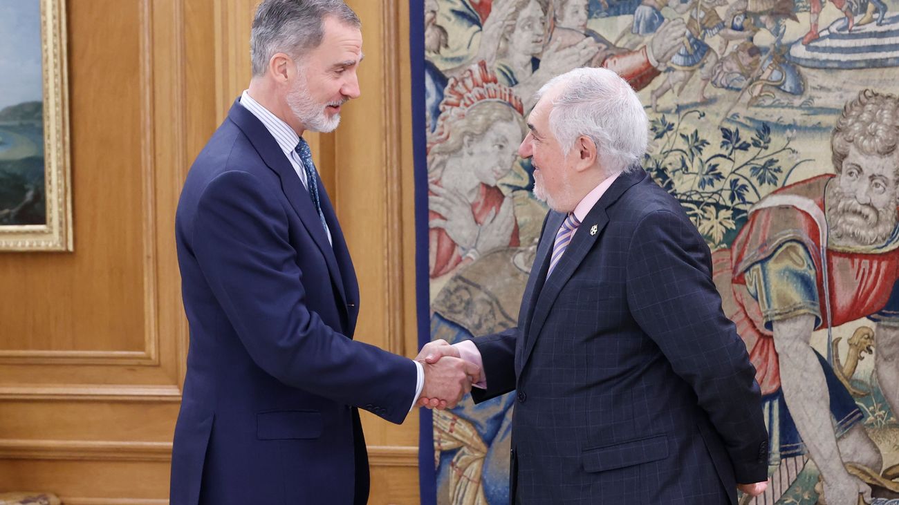 El Rey recibe en Zarzuela al nuevo presidente del Tribunal Constitucional