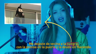 La sutil venganza de Shakira contra Piqué: una bruja vigilando a su suegra