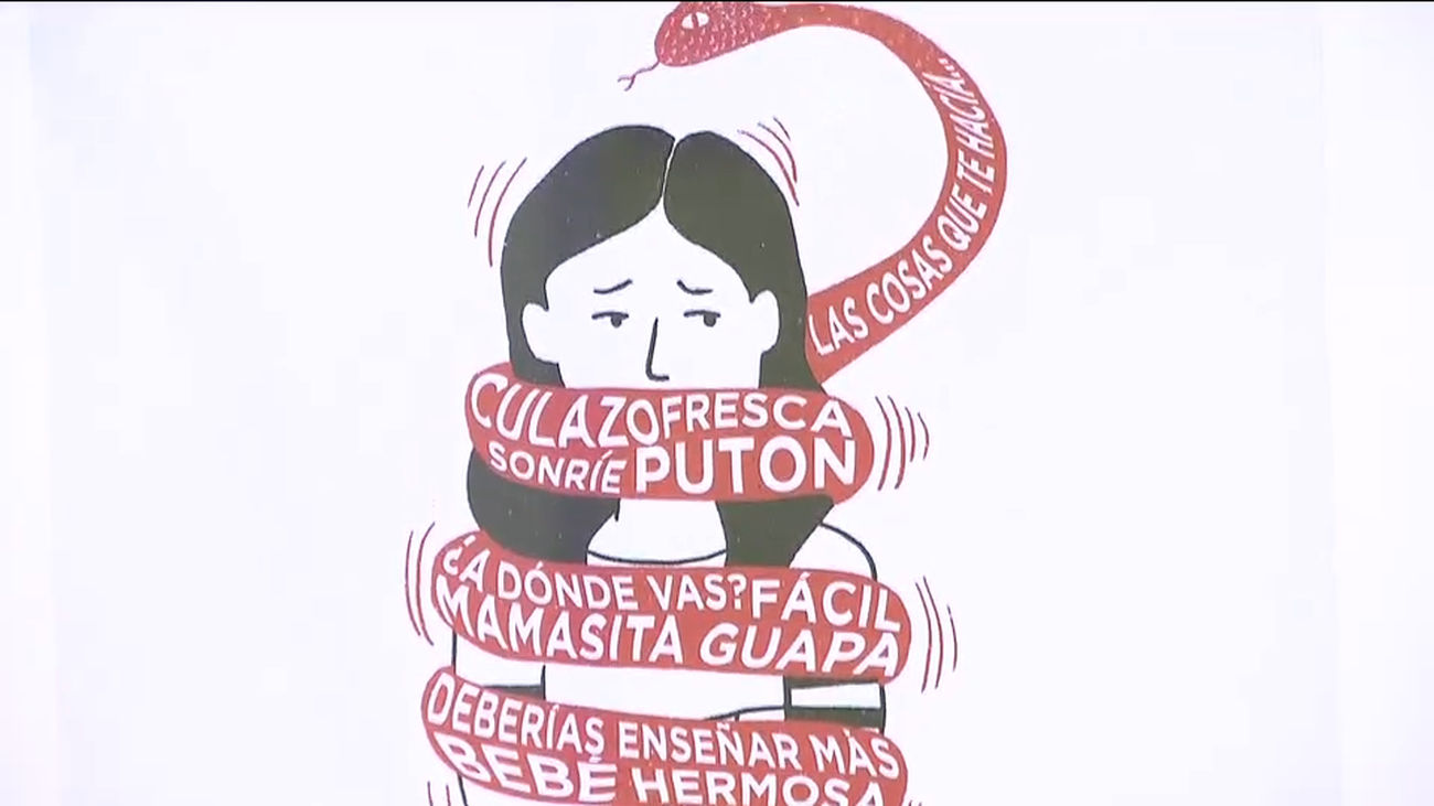 Cinco ilustradores plasman en una exposición el miedo de nuestras jóvenes a la violencia machista