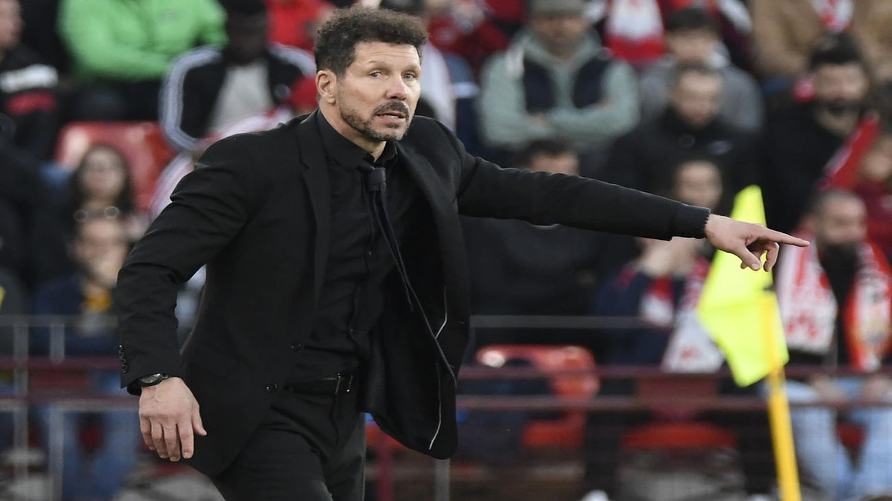 Simeone: "No tengo duda de que va a llegar el gol"