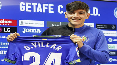 Gonzalo Villar regresa al Getafe: "Esta plantilla es más completa que el año pasado"