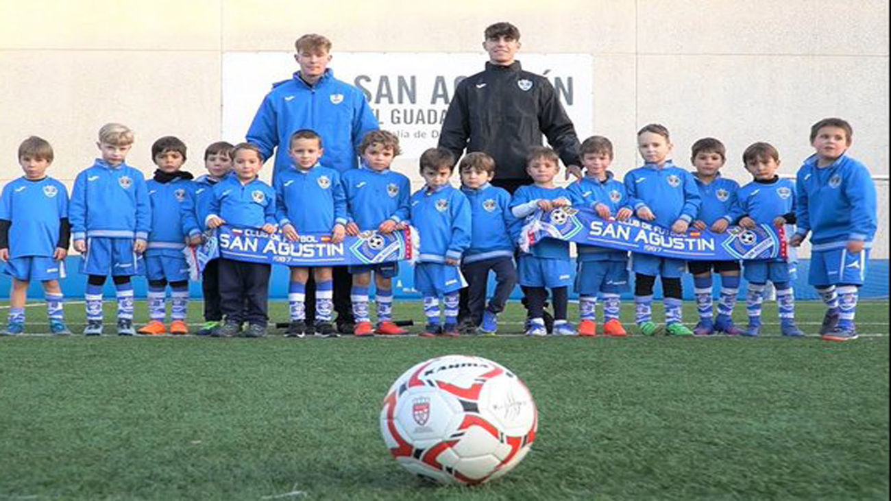 Así es el trabajo en la cantera del CF San Agustín del Guadalix