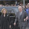 Los Reyes Felipe y Letizia y los eméritos Juan Carlos y Sofía asisten al funeral de Constantino de Grecia en Atenas