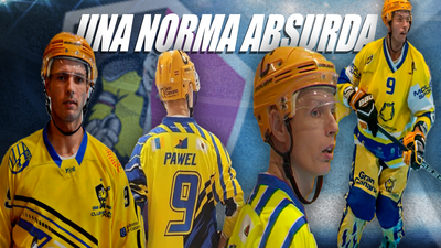 Pawel Zasadny, obligado a competir con cáncer en hockey hielo para no perder la ficha