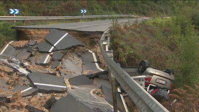 Hallado el cadáver de un hombre de 80 años desaparecido durante el temporal en Vizcaya