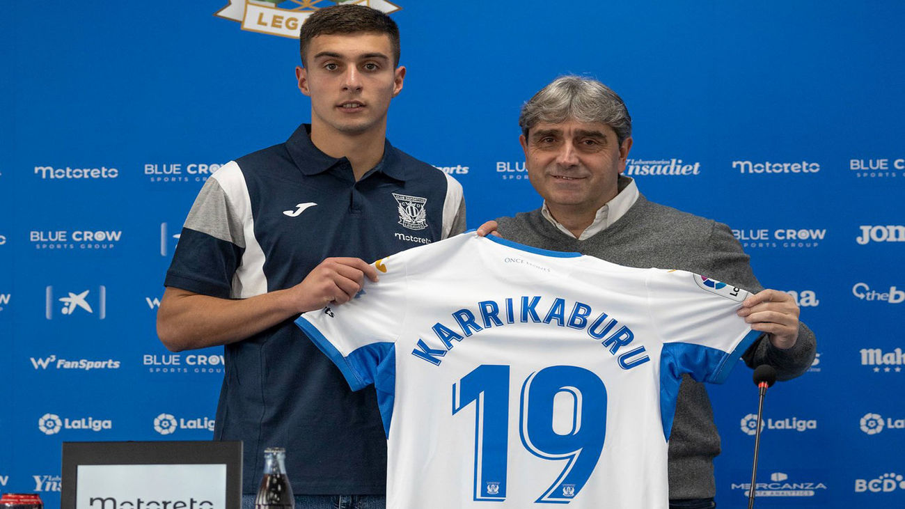 Karrikaburu, nuevo jugador del Leganés: "He venido a conseguir el ascenso"
