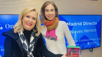 Carmen Posadas: “Los espías ven lo que pasa por detrás del teatro de la vida que vivimos”