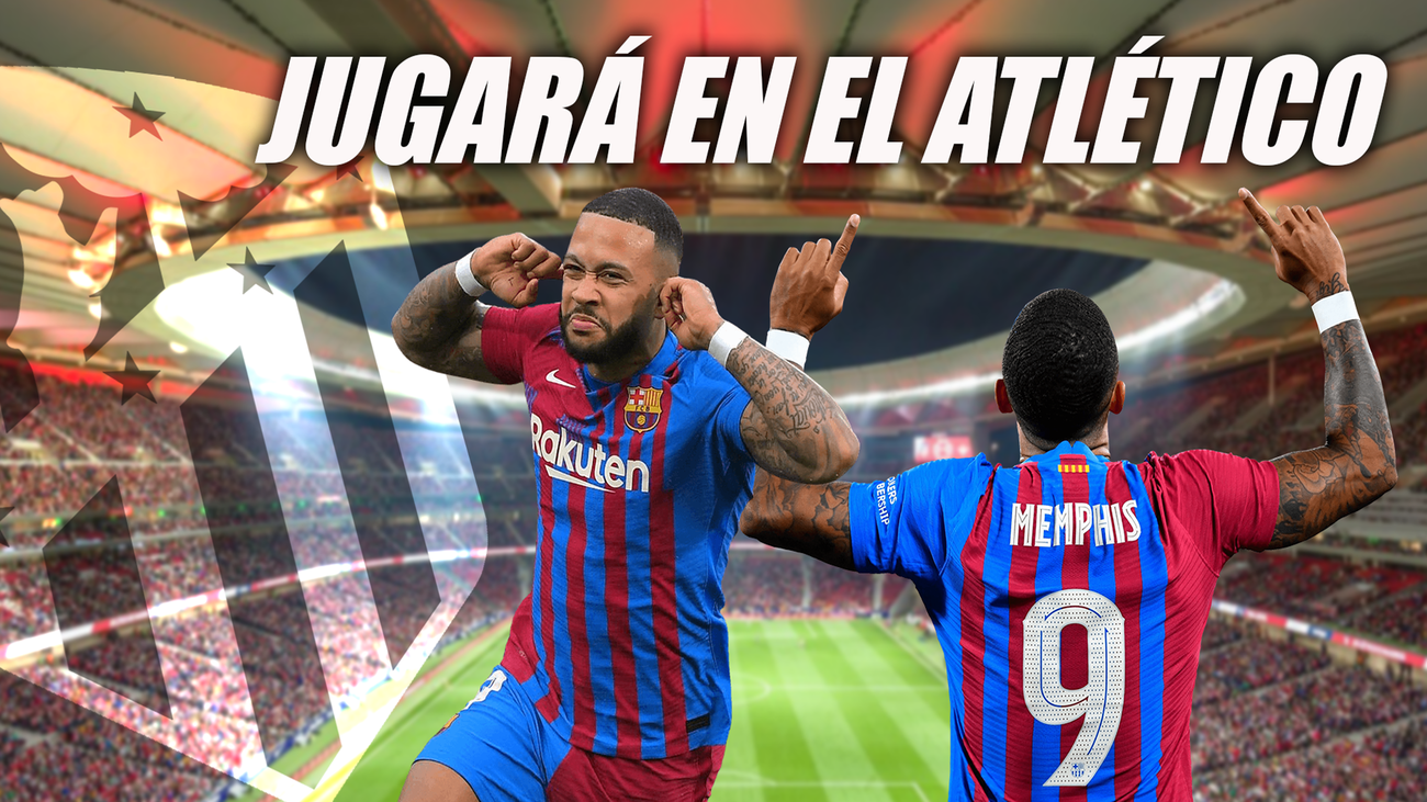 El Atlético de Madrid acuerda con el Barça el traspaso de Memphis