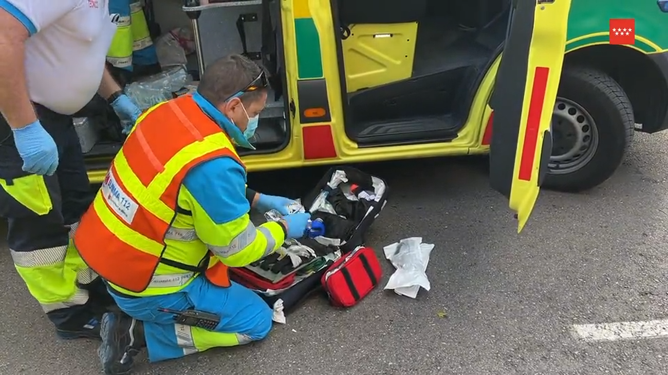En estado grave un hombre de 73 años atropellado por un coche en Leganés