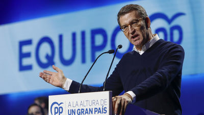 Feijóo asegura que no llegaría al Gobierno "a cualquier precio" y tilda a los ministros de "mediocres"