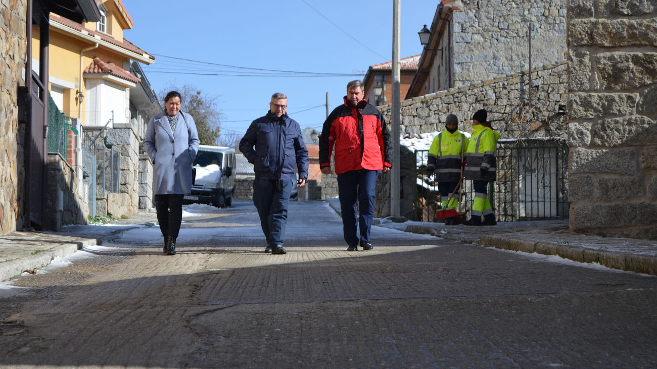 Recorrido de la visita autonómica por Zarzalejo