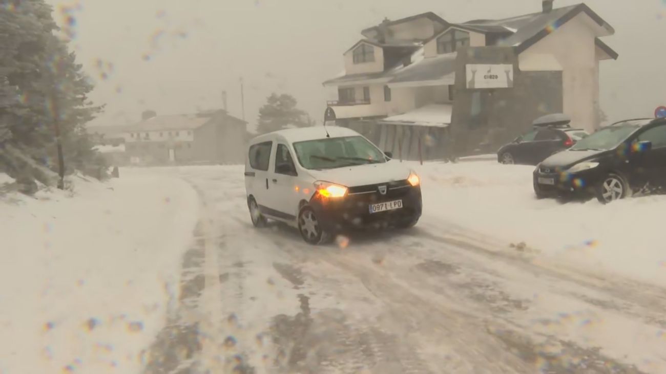 Nevada en Madrid: "Mucha precaución y solo desplazamientos imprescindibles" en la sierra