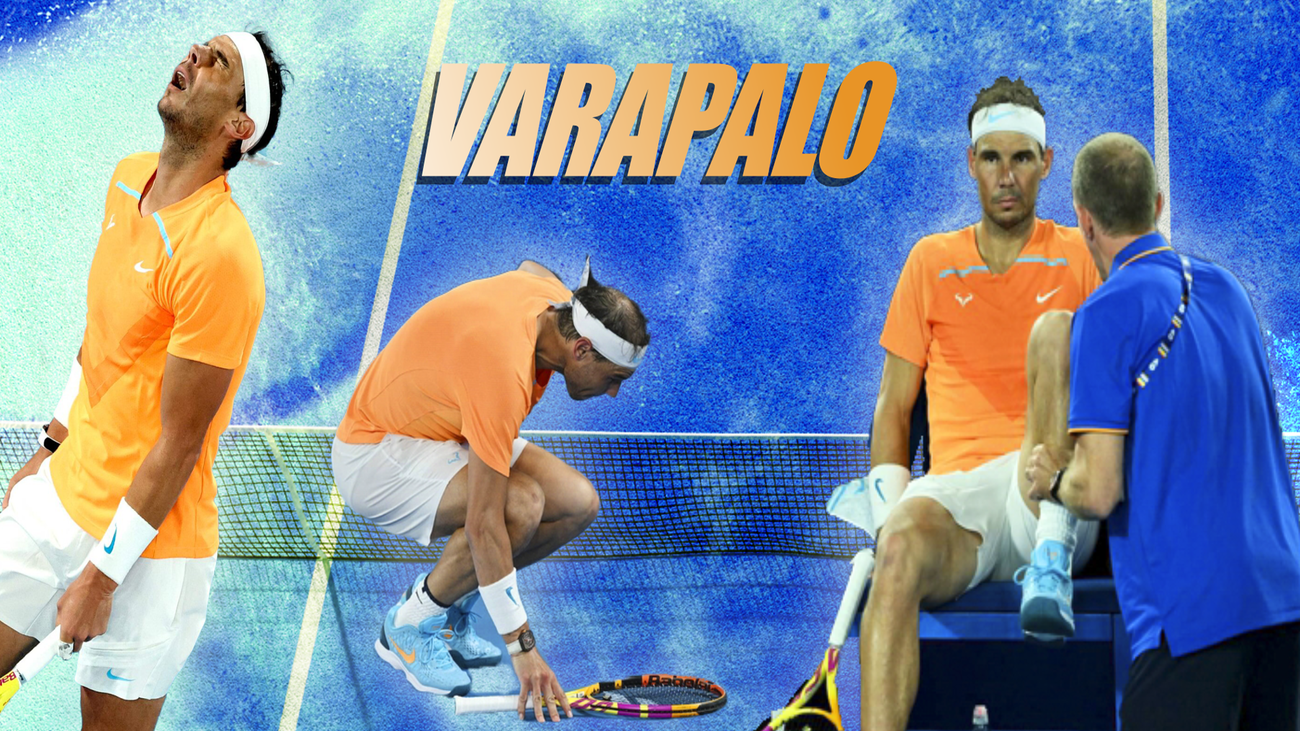 Nadal sufre una lesión en el psoas y estará de baja entre 6 y 8 semanas