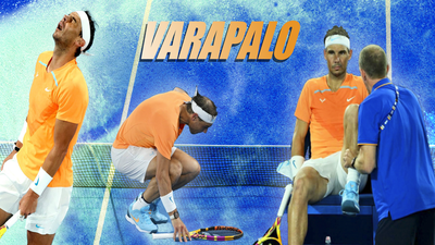 Nadal sufre una lesión en el psoas y estará de baja entre 6 y 8 semanas