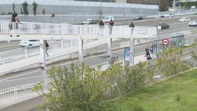 La M-607 se cortará este viernes y sábado para sustituir una pasarela peatonal