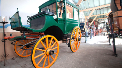 Nos adentramos en el museo de historia y carruajes de San Lorenzo de El Escorial