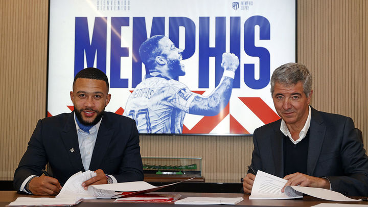 Memphis Depay / ATLÉTICO DE MADRID
