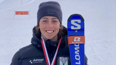 La madrileña Audrey Pascual, un oro y dos platas en su debut en la Copa del Mundo de Esquí Alpino Adaptado