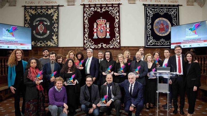 Gala V de los premios CYGNUS 2023 / EUROPA PRESS
