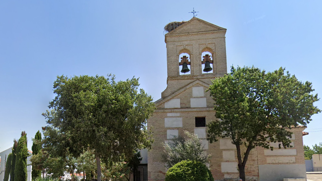 Iglesia de Santiago Apóstol, lugar de celebración de la Misa patronal de San Sebastián en Casarrubuelos
