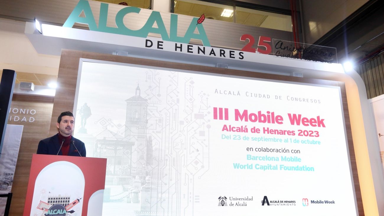 Presentación de la III Edición de la Mobile Week de Alcalá en Fitur