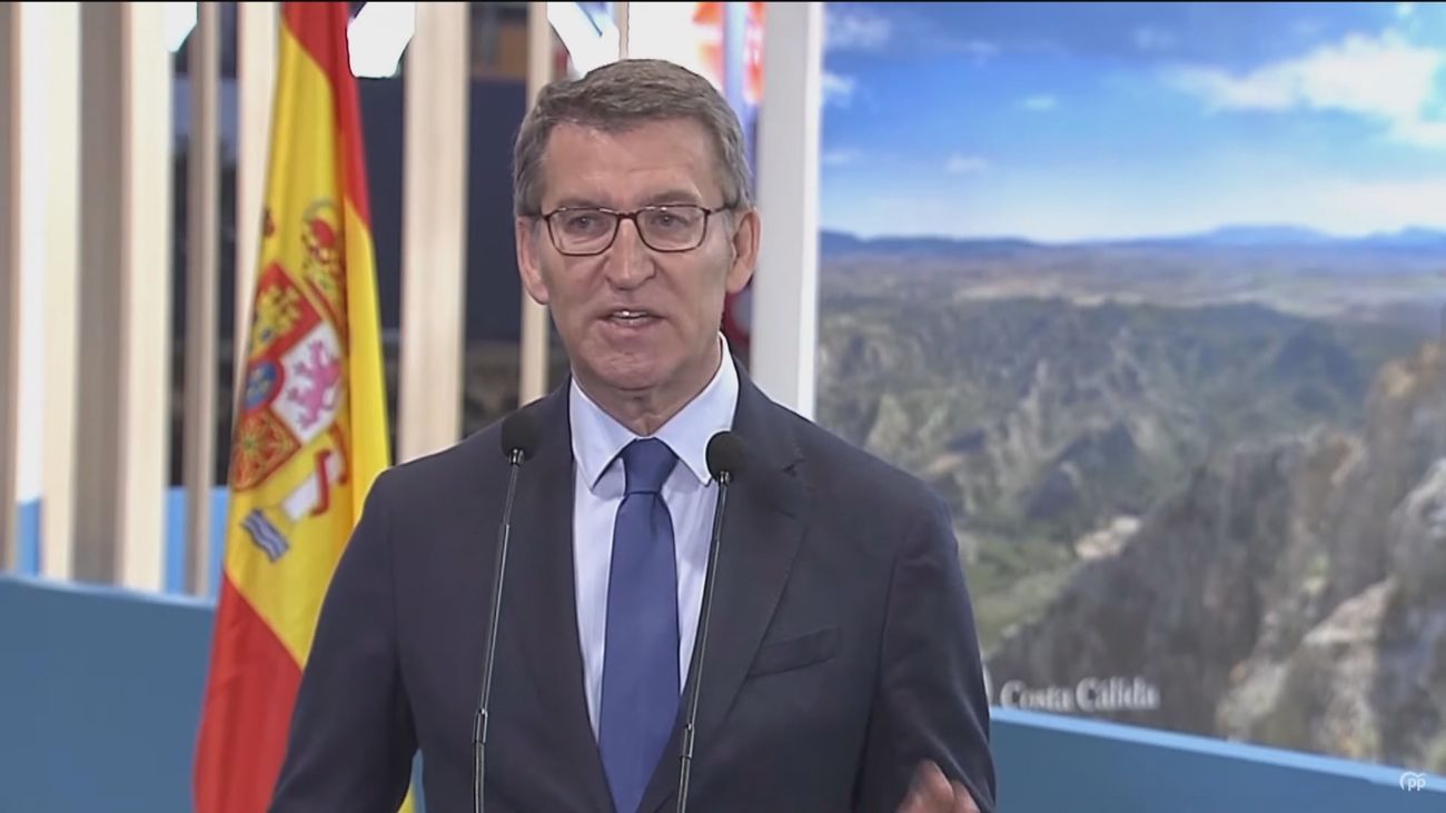 Feijóo sobre Sánchez:  Vive en un "mundo onírico"