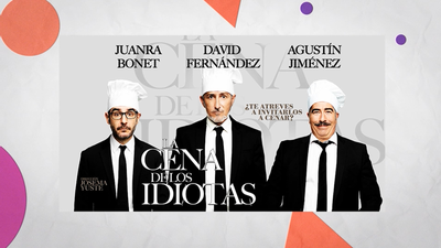 De actor a director: Josema Yuste reestrena la obra de ‘Cena de los idiotas’