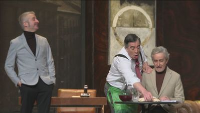 'La cena de los idiotas', risas sobre el mantel en el Teatro Amaya