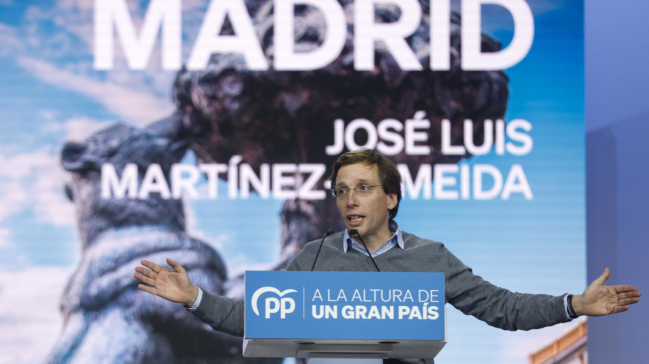 El proclamado candidato a la alcaldía de Madrid, José Luis Martínez-Almeida