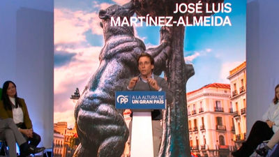 Feijóo presenta  a Almeida y al resto de candidatos del PP a las capitales de provincia