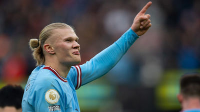 Haaland bate el récord de goles en el Etihad en una temporada