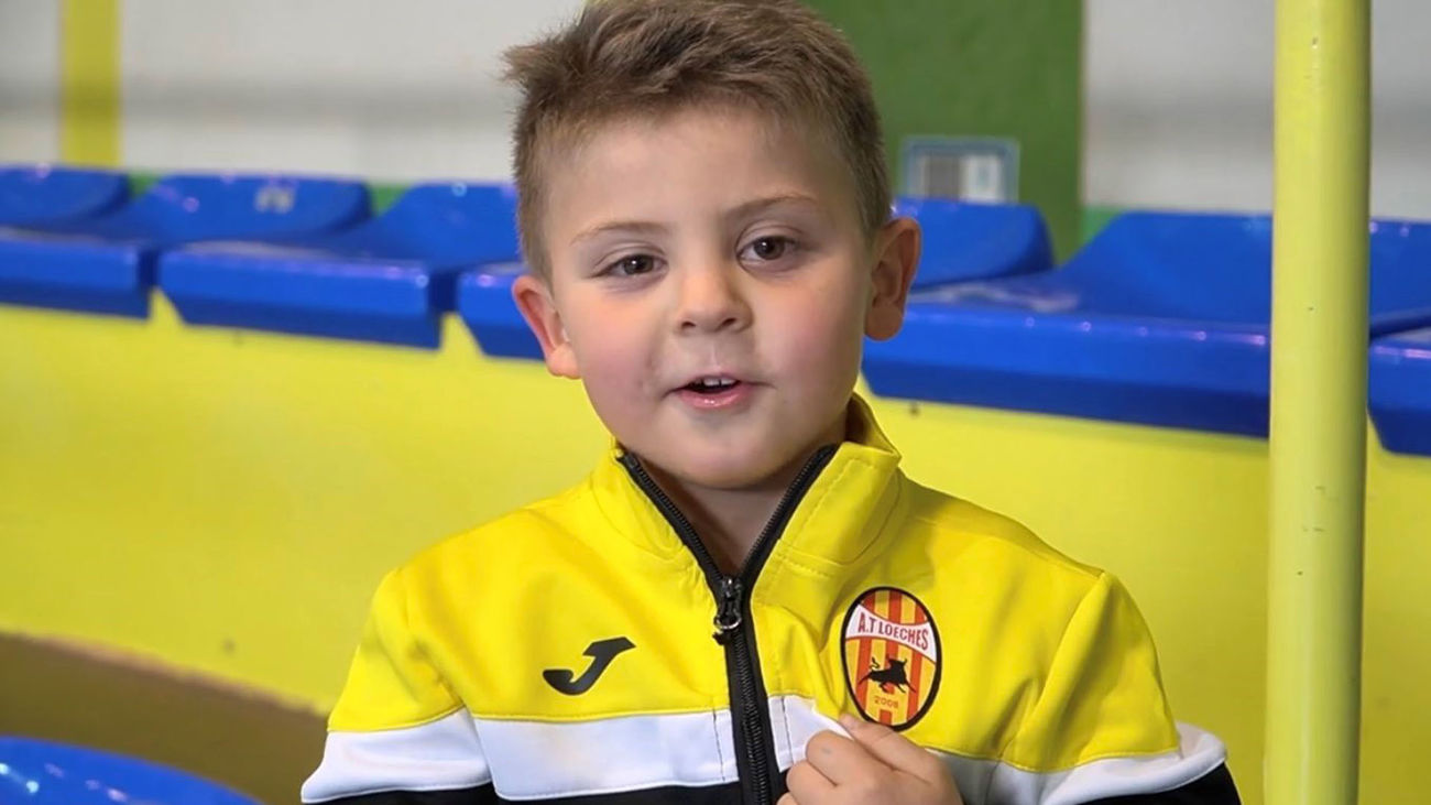 Así es la escuela de fútbol del Atlético Loeches