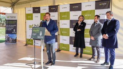 Colocada la primera piedra del Plan de Vivienda Alquiler de Torrejón de Ardoz