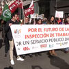 Los inspectores de Trabajo protestan contra el Gobierno por no reforzar su plantilla