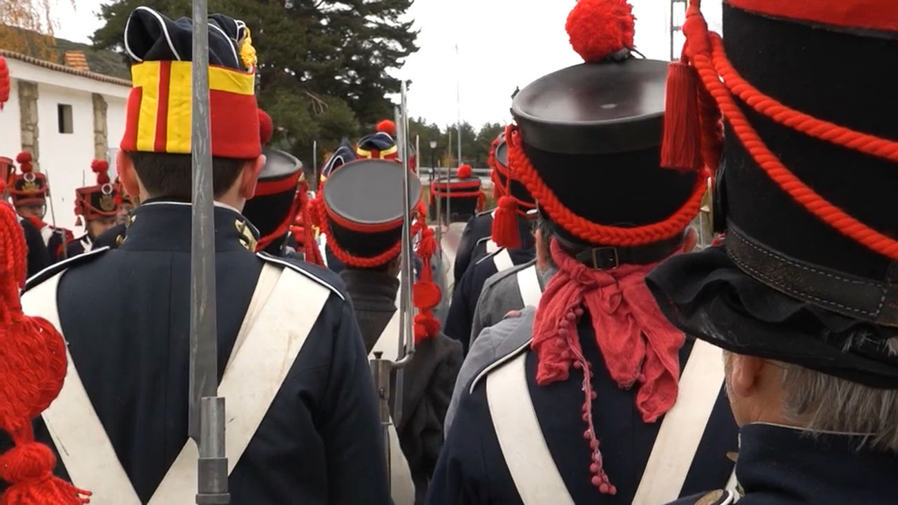 Somosierra lucha cada año contra las tropas de Napoleón Bonaparte